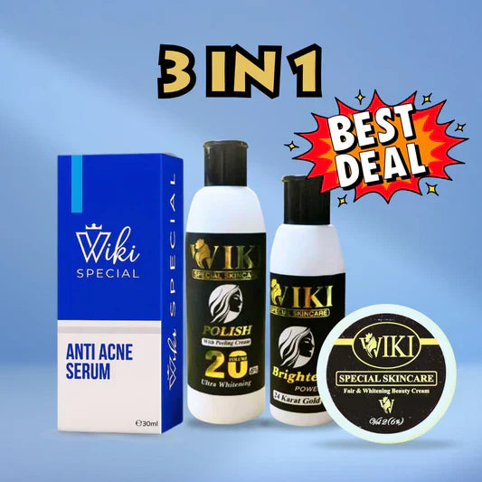 Wikki Special 3-in-1 Deal – Glow, Hydrate & Repair ✨